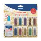 STYLEX Glitter Glue 3D (Glitter Glue + Glitter Set)
