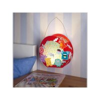 folia Papier Laternen-Bastelset Monster inkl. LED-Licht