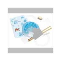 folia Papier Laternen-Bastelset Eisprinzessin inkl....
