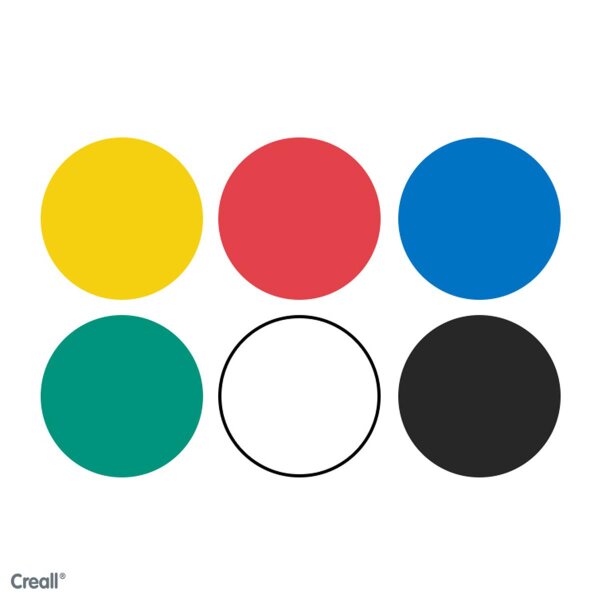 Creall Tex 6 x 250 ml Textilmalfarbe