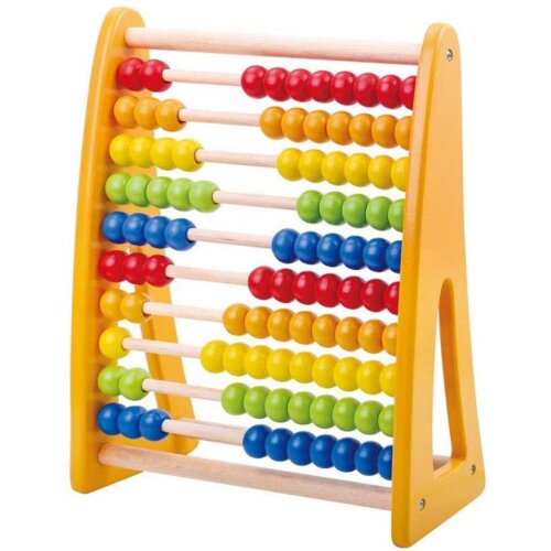 Tooky Toy Holz-Abacus Rechenschieber