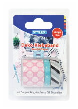 STYLEX Deko-Klebeband, 3 Rollen versch. Größen - Ausverkauf