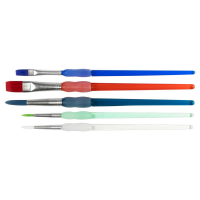 Stylex 5er Schulmalpinsel-Set aus Nylon-Haar