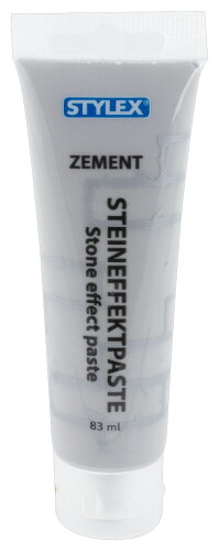 Stylex Steineffekt-Paste 83 ml Zement