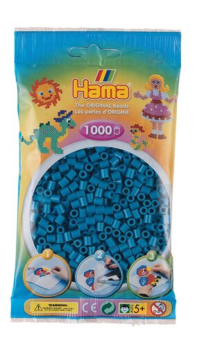 Hama 1000 Midi Bügelperlen - Petrol