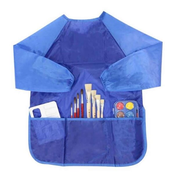 SPIRIT Malschürze für Kinder 45 x 60 cm, Blau