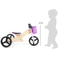 small foot Laufrad-Trike 2 in 1 Rosa
