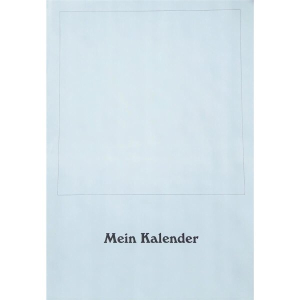 Stylex Dauerkalender DIN A4 Blanko-Kalender - Ausverkauf