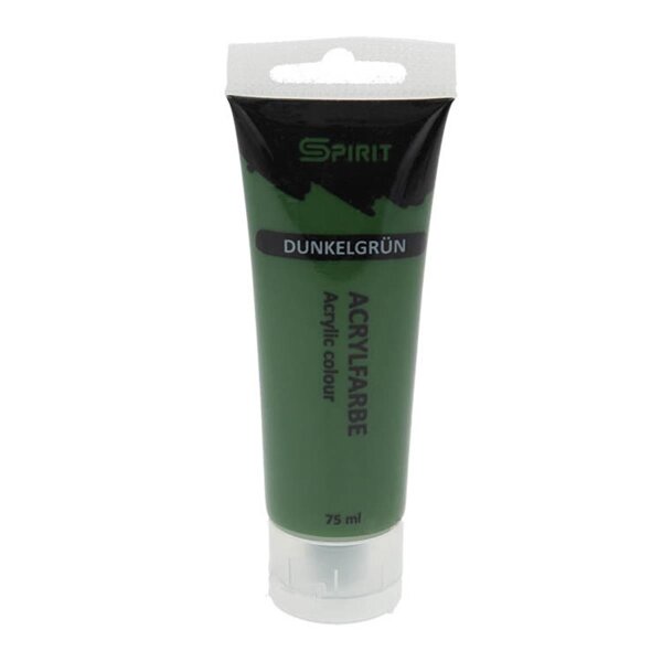 SPIRIT Acrylfarbe 75 ml, Dunkelgrün