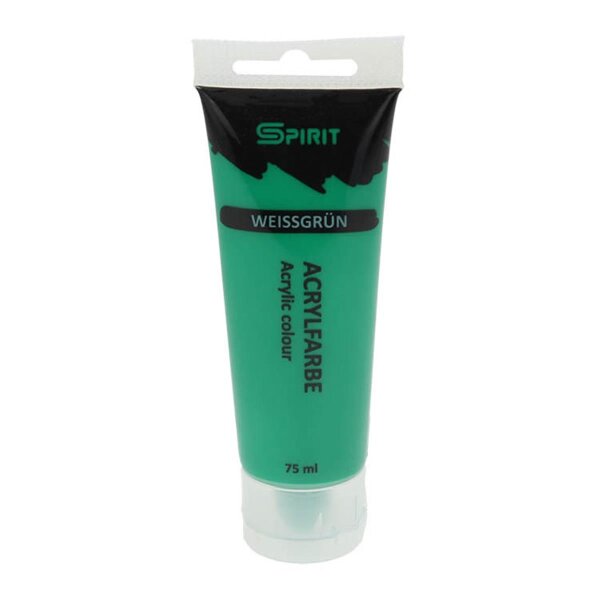 SPIRIT Acrylfarbe 75 ml, Weißgrün