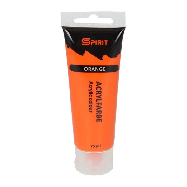SPIRIT Acrylfarbe 75 ml, Orange