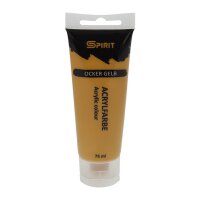SPIRIT Acrylfarbe 75 ml, Ockergelb
