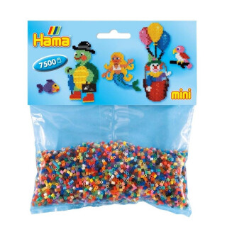 Hama 7500 Mini Bügelperlen im Beutel