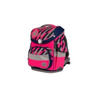 school-mood 7-tlg. Schulranzen-Set Timeless Air+ Yuna (Neon Pink)