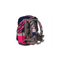 school-mood 7-tlg. Schulranzen-Set Timeless Air+ Yuna (Neon Pink)