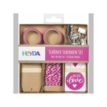 HEYDA Schöner Schenken Set 15 x 15 x 2 cm pink