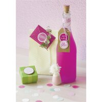 HEYDA Schöner Schenken Set 15 x 15 x 2 cm pink