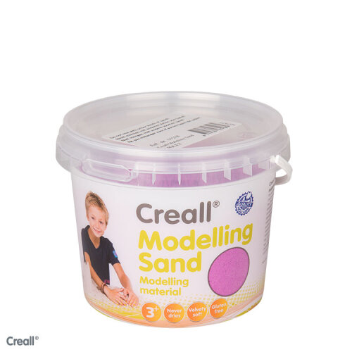 Creall Modelliersand 750g Happy Ingredients, violett