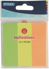 Stylex Haftnotizen in Neonfarben 150 Blatt