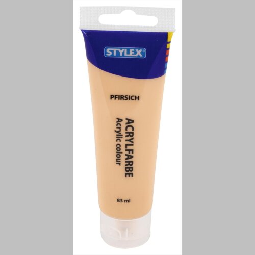 Stylex Acrylfarbe 83 ml, Pfirsich