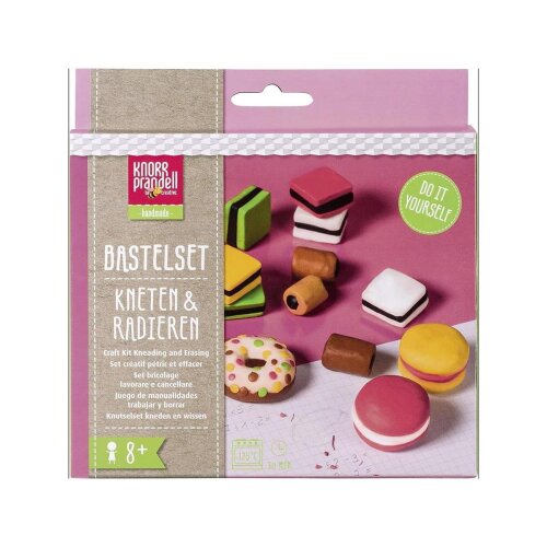 Knorr Prandell Kneten & Radieren Modelliermasse Bastel-Set Tasty Candies