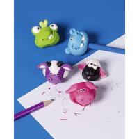 Knorr Prandell Kneten & Radieren Modelliermasse Bastel-Set Funny Animals