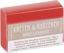 Knorr Prandell Kneten & Radieren Modelliermasse 20g Rot