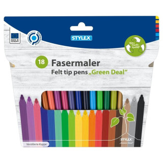 Stylex Fasermalstifte 18er Set