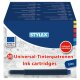 Stylex Universal-Tintenpatronen blau 50 St.