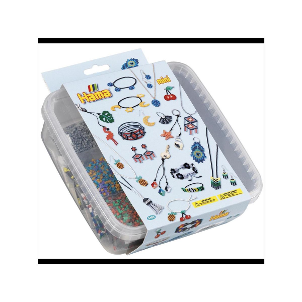 Hama Mini - Box mit ca. 10.500 Perlen und 2 Stiftplatten