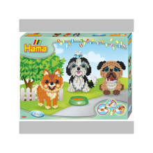 Hama 4.000 Midi Bügelperlen Set - Hundefreunde