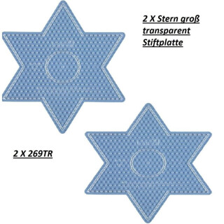 2 x Hama Stiftplatte für Midi Bügelperlen,...