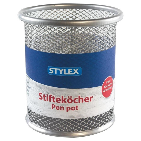 Stylex Stifteköcher / Butler Metallkorb
