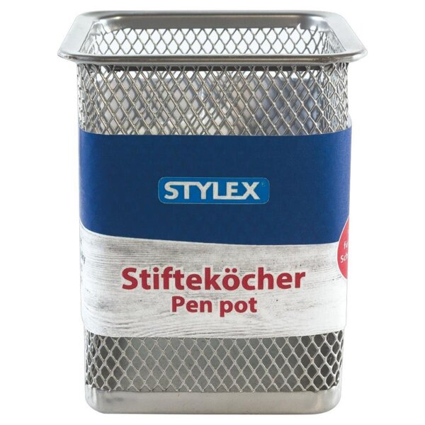 Stylex Stifteköcher / Butler Metallkorb