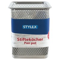 Stylex Stifteköcher / Butler Metallkorb