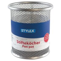 Stylex Stifteköcher / Butler Metallkorb