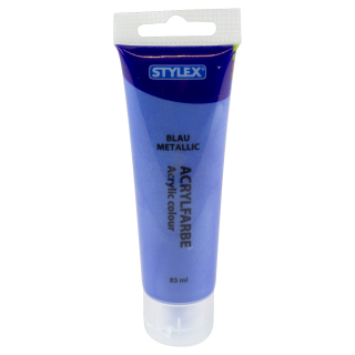 Stylex Acrylfarbe 83 ml blau metallic