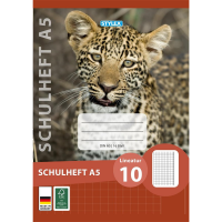 Stylex Schulheft Lineatur 10 DIN A5 - 16 Blatt
