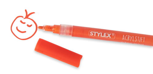 Stylex Acrylstifte und Lackmarker 6 Stück