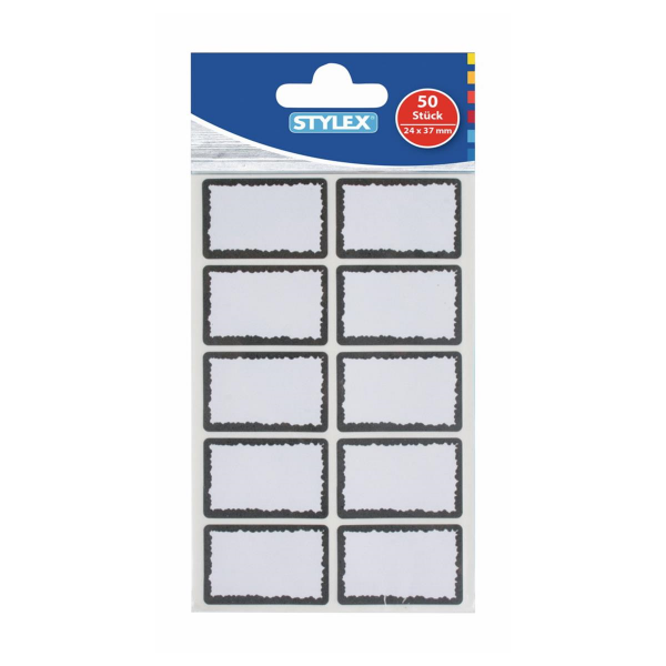 Stylex Tiefkühl Etiketten 24x37mm weiss