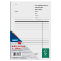 Stylex Multiformular DIN A5 2x40 Blatt