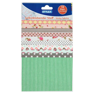 Stylex Bastelstoff selbstklebend 10 Bögen