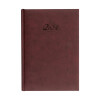 Stylex Buchkalender 2024 bordeaux A5