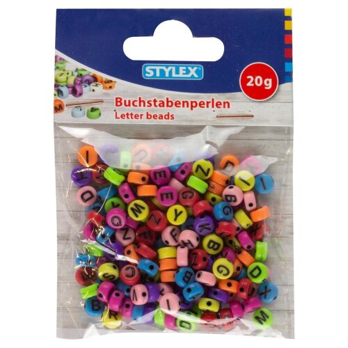 Stylex Buchstabenperlen im Polybeutel