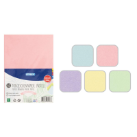 Tonzeichenpapier DIN A5 - 40 Blatt Pastell Stylex