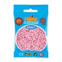 Hama 2000 Mini Bügelperlen 95 - Pastel Rosa