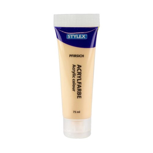 Stylex Acrylfarbe 75 ml Pastell-Pfirsich