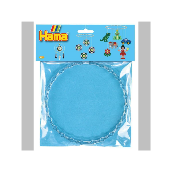 Hama MOBILE Ring und  Midi Stiftplatten 5er Set Haftfolie Bead Tac Steckplatten