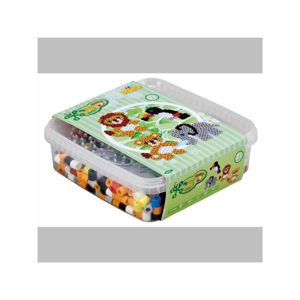 Hama Maxi beads and pegboard in box