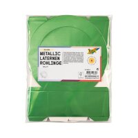 Folia Laternen Rohlinge metallic 5 Stück - farbig sortiert